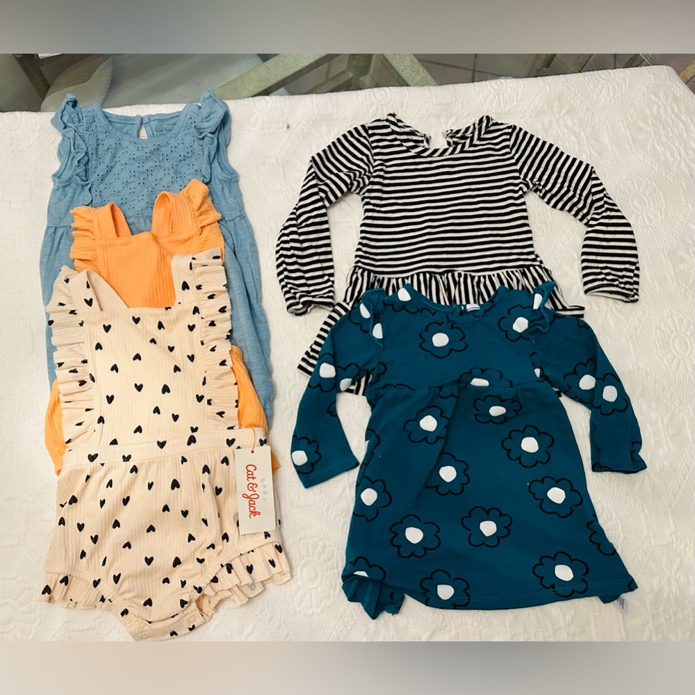 Little Me Fall Collection Baby Girl Clothing Bundle